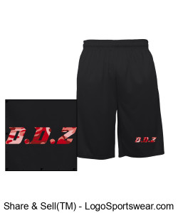 Adult DDZ Custom Camo Shorts Design Zoom
